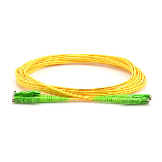 2.0mm 단순한 단일 모드 섬유 접속 코드 G657A E2000/APC