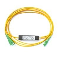 SC APC/UPC ì‹±ê¸€ëª¨ë“œ ê´‘ì„¬ìœ  PLC ìª¼ê°œëŠ” ë„êµ¬ 1*2 0.9mm ì„¬ìœ  ê¸¸ì´