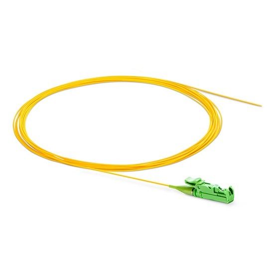 원거리 통신을 위한 E2000 APC 광섬유 떠꺼머리 PVC LSZH 0.9mm