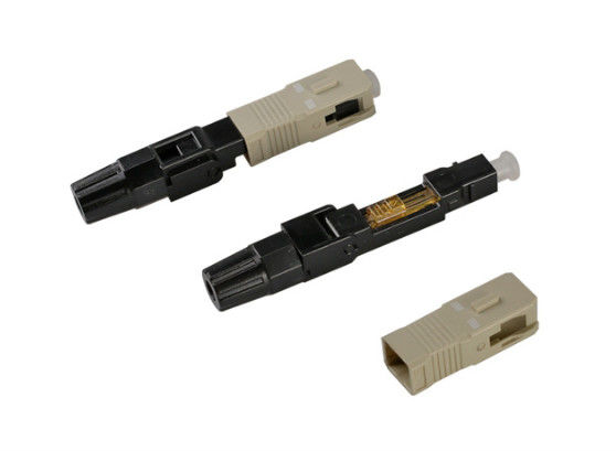 3.0mm SC/UPC 광섬유 빠른 연결관 다중 상태 단 하나 - CATV 네트워크를 위한 핵심