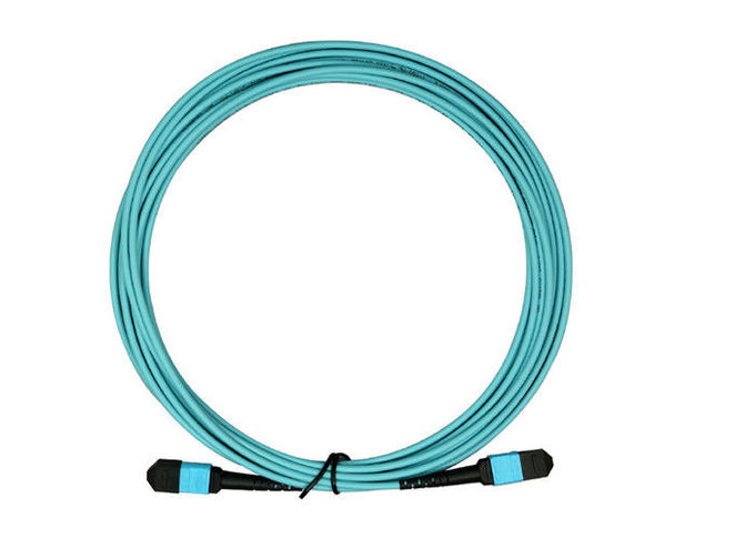 OM3 50/125 MPO 접속 코드, FTTX 네트워크를 위한 다중 상태 MPO 간선 케이블
