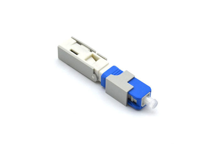 조가비/나사 광섬유 FTTH 하락 케이블을 위한 빠른 연결관 녹색 55mm