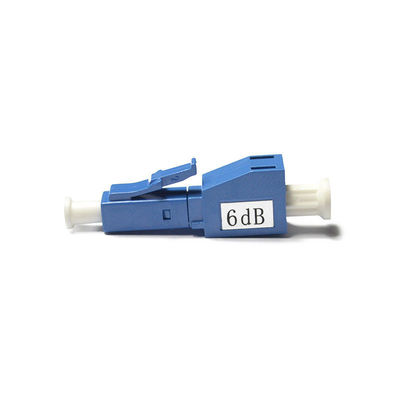 중국 1310nm/1550nm Lc 단일 모드 감쇠기, 파랑은 감쇠기 FTTX를 가진 족답했습니다 협력 업체