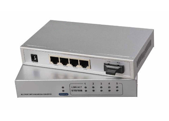 중국 MDI/MDIX 네트워크 광섬유 스위치 다 형태 IEEE802.3X 모형 SM/MM 전송율 협력 업체