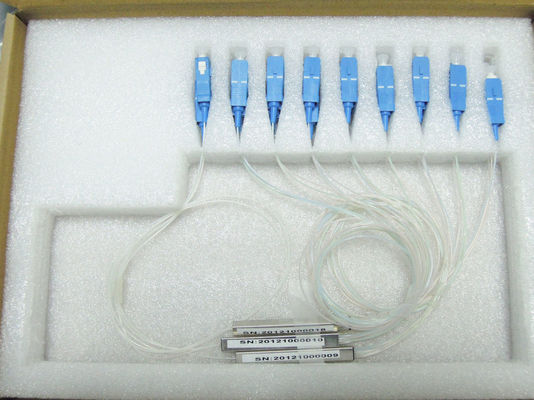 FTTX/PON 네트워크, 1개의 × 8 PLC 섬유 쪼개는 도구를 위한 0.9mm 광학 섬유 케이블 쪼개는 도구 협력 업체