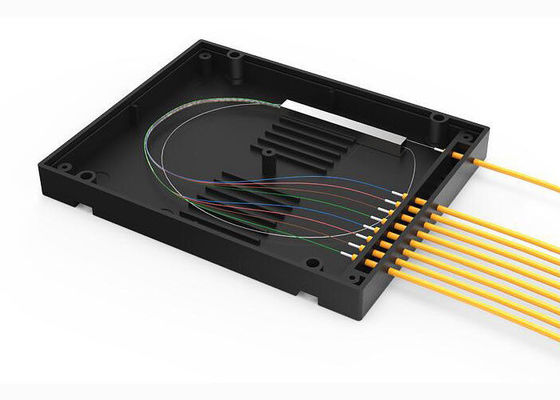 낮은 삽입 손실 광케이블 쪼개는 도구, 낮은 PDL 1x8 PLC 쪼개는 도구 아BS 관 2.0mm 1M 케이블 협력 업체