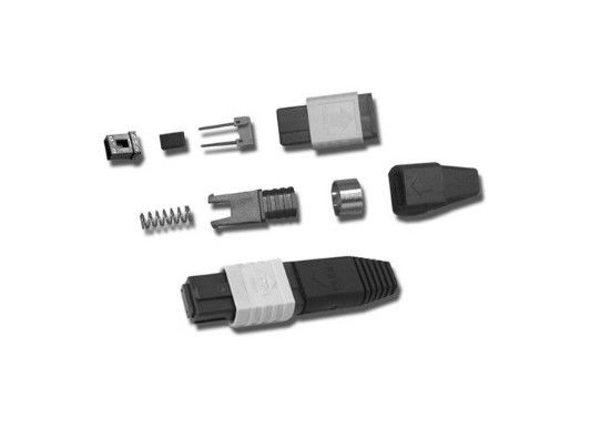 50 / 125um Mtp Mpo 섬유 연결관, PC 깃봉 끝 얼굴 Lc Lc 섬유 연결관 협력 업체