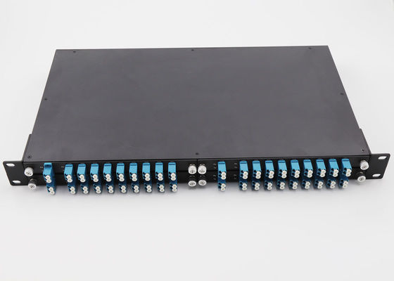 UPG 항구 1470년을 가진 1가지의 유형에 대하여 선반 산 CWDM Mux Demux 4 - 1610nm 파장 협력 업체
