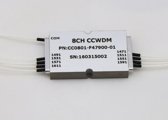 1 x 8 CWDM 광학적인 mux demux 소형 사이즈 LC/MUX/DEMUX 체계를 위한 UPC 연결관 유형 협력 업체